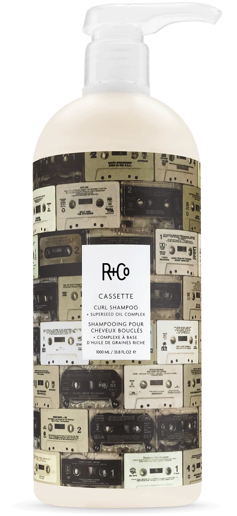 CASSETTE Curl Defining Shampoo + Superseed Oil Complex Retail Liter