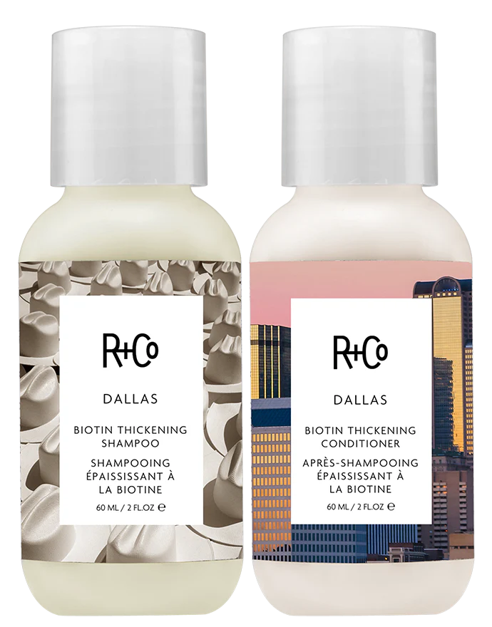 DALLAS Biotin Thickening Shampoo & Conditioner - Mini Duo