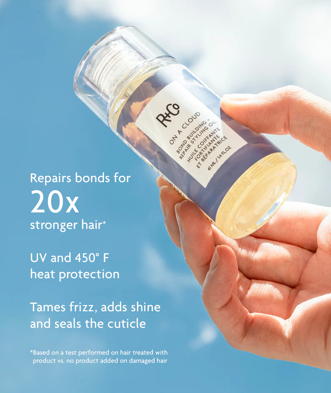 ON A CLOUD Bond Building + Repair Styling Oil - Image 3